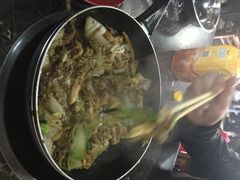 金针磨，牛心管，鱿鱼，-鼎宏干锅牛肉(富城时代店)