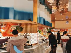 自助取餐区-亚马逊海鲜自助(梅溪湖步步高店)