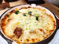 芝士榴莲焗炸鸡-蜜桃餐厅·伴山(绿宝广场店)