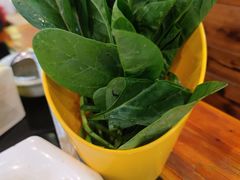 菠菜-三里屯土灶炖公鸡地锅鸡(江东店)