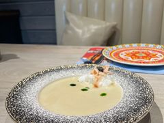 奶油松露菌汤-卢布里西餐厅(星海广场店)