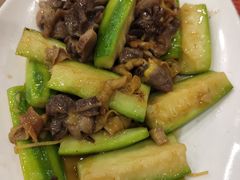 丝瓜炒鸡杂-化州大众美食城(宝安老牌店)