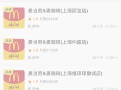 -麦当劳(莘松路芭比伦DT店)