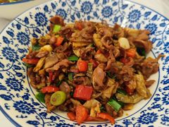 白辣椒炒鸡胗-新新湘菜馆(新中街二条店)