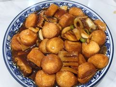 红烧豆腐-北大地皖峰饭馆