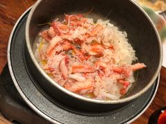 蟹肉釜饭-蟹道乐(京都本店)