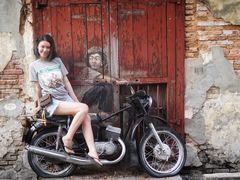 -槟城街头艺术街区