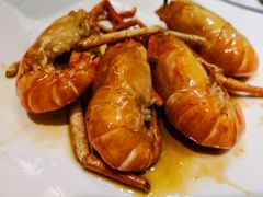 秘制干煎大虾-味可道美食坊(福基路店)