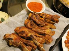 特色烤羊排-蒙古大营羊蝎子火锅烧烤(安东巷店)