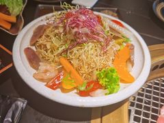 牛舌虾仁色拉-谷牛和牛烤肉(漕河泾印象城店)
