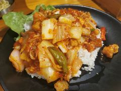 泡菜五花肉盖饭-麻喜大