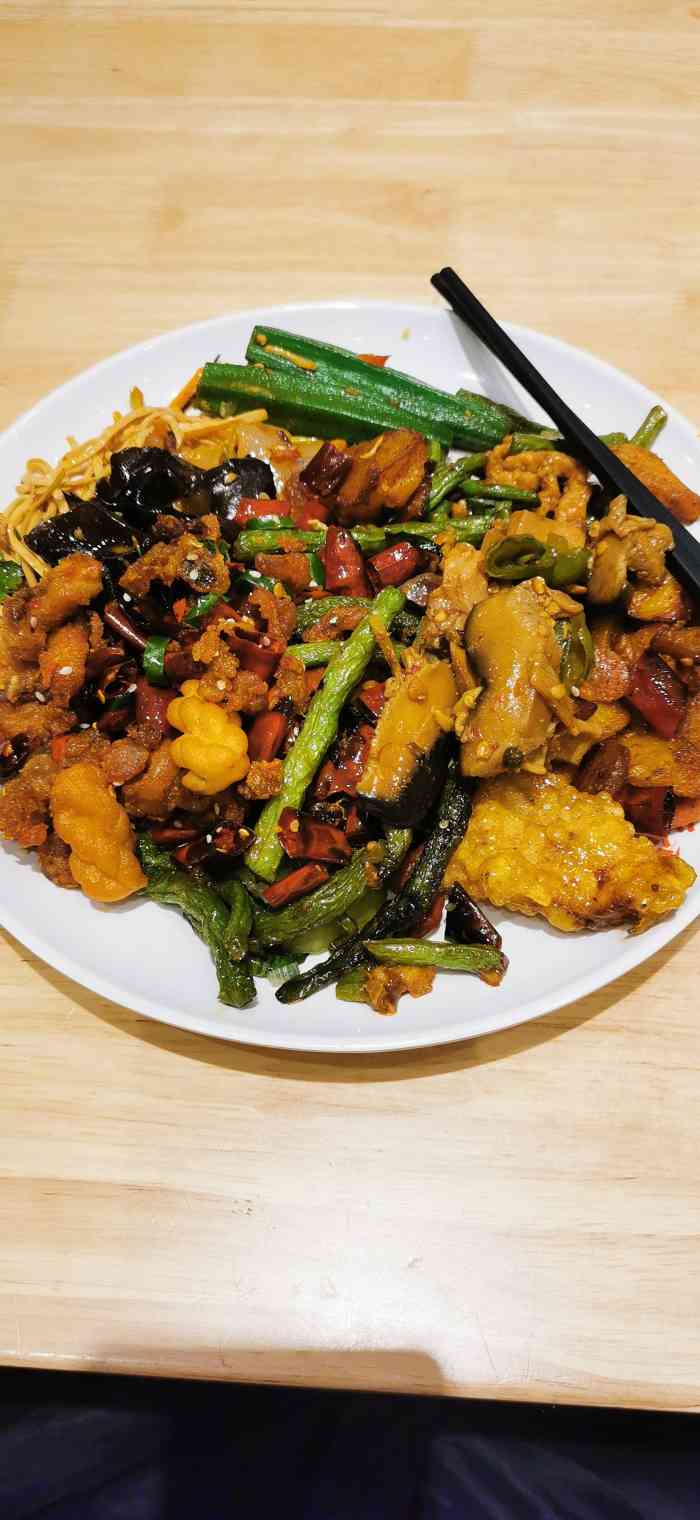 优优稻香家庭味自助快餐(西直门店)-"公司楼下的一家快餐店,实在没得