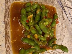 椒麻毛豆-白仁仔· 活烤海鲜 宵夜(豫园店)