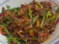 爆炒雪花吊龙肉-荆九爷爆炒桥头三嫩(夫子庙店)