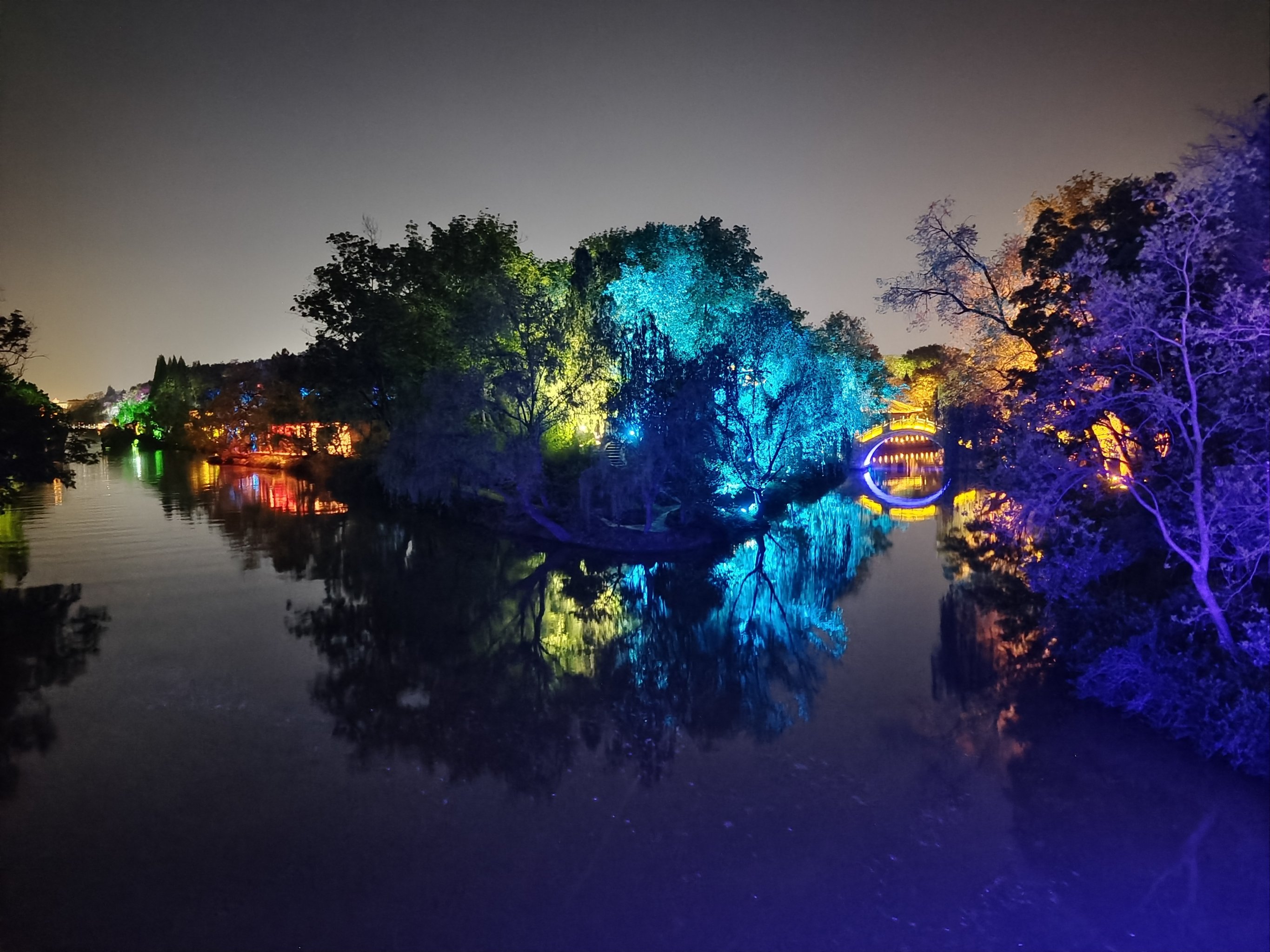 瘦西湖夜景图片图片