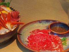牛肉刺身-大渔铁板烧(花园道店)