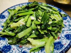 蒜蓉炒油麦菜-生态苑农庄(十里画廊遇龙河店)