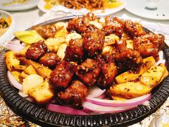 火焰黑椒牛肉粒-乾园(天河城店)