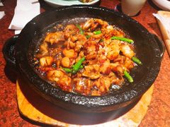 酱爆石锅蛙-绿茶餐厅(蓝色港湾店)