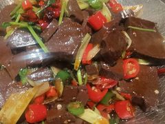 辣炒羊血-包子大王(新泽巷店)