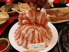 芭比牛肉-渝大狮毛肚老火锅(遂宁万达店)