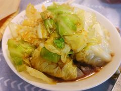 手撕包菜-涠洲岛香蕉鸡
