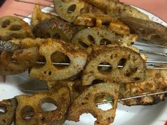 烤藕片-小胡子祥彪烧烤(北湖总店)