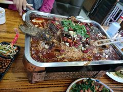烤鱼-三样菜火锅鸡海鲜大咖羊棒骨