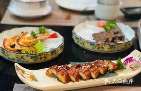 Grilled Eel with Potato Salad