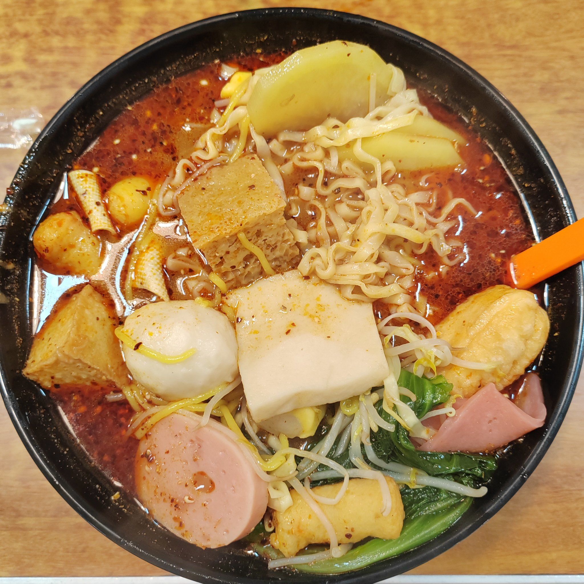 吃货本色,麻辣烫一下