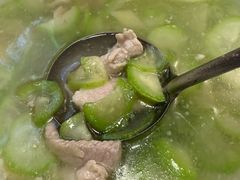 丝瓜肉片汤-老兵牛蹄店(下沙店)