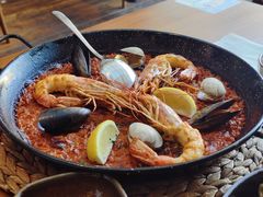 西班牙铁板海鲜饭-Laures·月桂西班牙碳烤餐厅(十尚坊店)