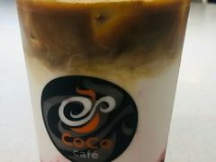 草莓拿铁咖啡-CoCo都可(中华广场店)
