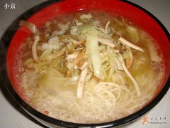 现炒素三丝汤面-老地方面馆(思南路店)