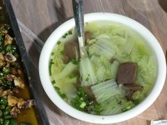 鸡血小菜汤-金水泊山庄·花椒鸡(铁山坪店)