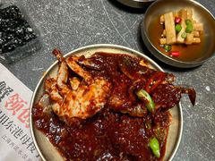 -草家酱蟹炭火烤肉店(珲春南路二店)
