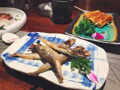 盐烤多春鱼-萤初高端日料王(曲江银泰店)