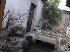 饭厅后面的小花园-吴门人家·苏宴宫廷菜(拙政园店)