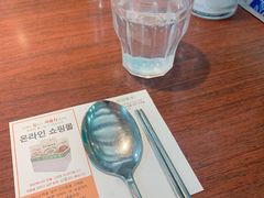 餐具摆设-神仙雪浓汤(明洞店)