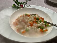 鸡头米炒手剥河虾仁-三利音·东方司宴(外滩店)