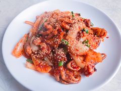 辣炒小章鱼-三清洞疙瘩汤