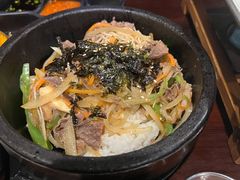 烤牛肉石锅拌饭-青春韩国料理(汽博店)