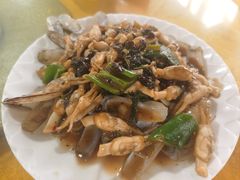 紫苏炒圣子-菠菜美食