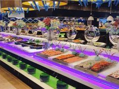 自助取餐区-圣罗巴海鲜烤肉自助(新乡万达店)