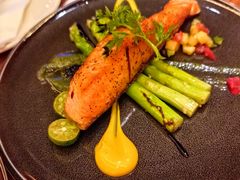 烟熏三文鱼黎麦色拉-MARU玛露音乐餐厅(大学路店)