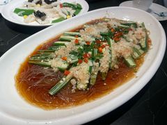 蒜蓉粉丝秋葵-芳芳私房菜·精做淮扬菜(承德路店)