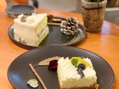 酸奶芝士蛋糕-25#COFFEE(古地石店)