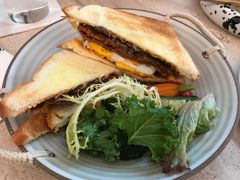 牛排芝士蘑菇北海道三明治-玲婧胡同·生日蛋糕·餐厅(嘉里城店)