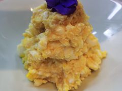 农家鸡蛋拌蒜-山东宾馆·齐鲁苑餐厅