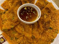 泡菜饼-喇喇排骨火锅·传统韩式脊骨汤(望京西园总店)